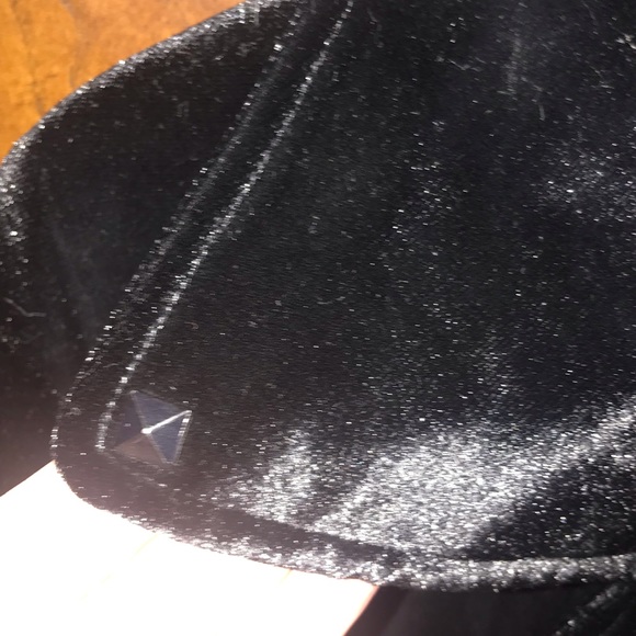 Velvet like biker jacket - Picture 3 of 6